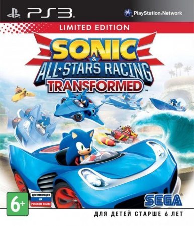   Sonic and All-Stars Racing Transformed   (Limited Edition) (PS3)  Sony Playstation 3
