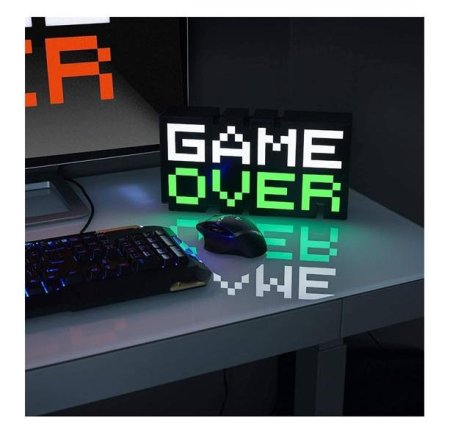  Светильник Игра окончена (Game Over) (7163)