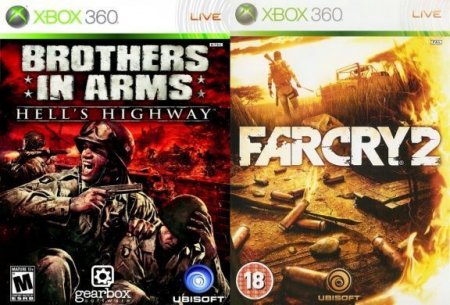 Brothers in Arms Hells Higway + Far Cry 2 Double Pack (Xbox 360)