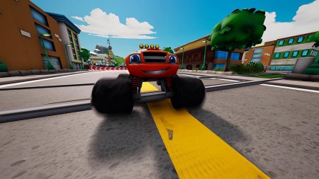 Игра Blaze and the Monster Machines: Axle City Racers Русская Версия (PS4) Playstation 4