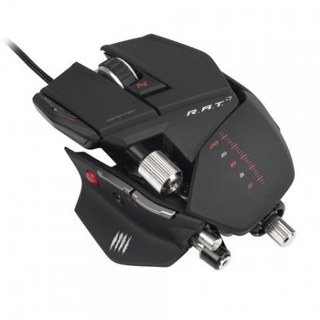   Mad Catz R.A.T.7 Gaming Mouse (Matte Black) (PC) 
