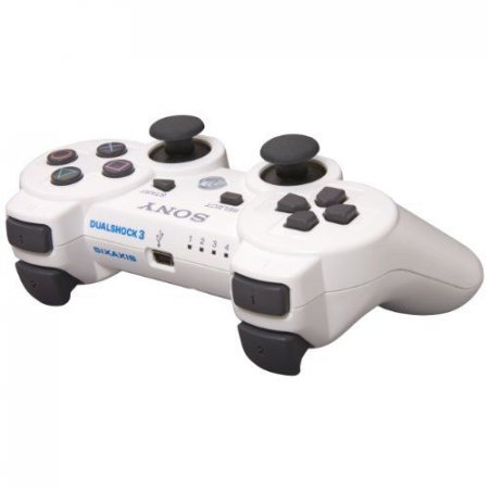   Sony DualShock 3 Wireless Controller Ceramic White ()  (PS3) USED / 