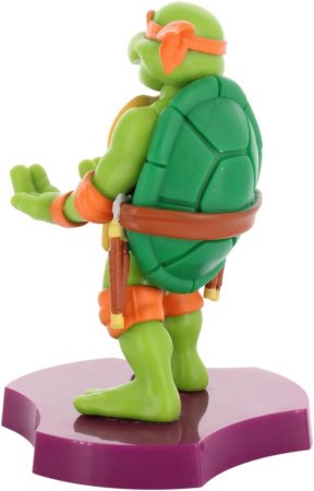  Фигурка подставка для геймпада/телефона Cable Guys Holdems: Микеланджело (Michelangelo) Подростки Мутанты Ниндзя Черепашки (TMNT Teenage Mutant Ninja Turtles) (896743) 10 см 