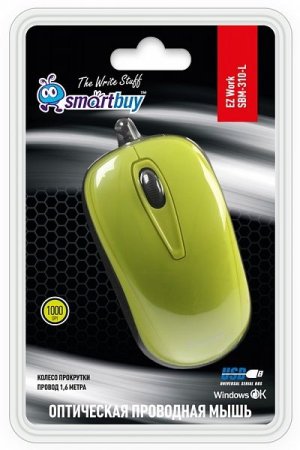 Мышь Smartbuy 310, голубая (PC) 
