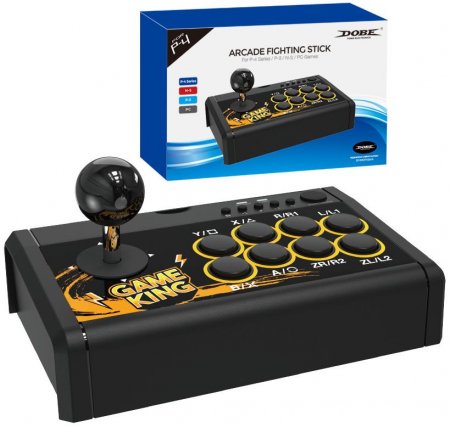    4 in 1 Arcade Fighting Stick DOBE (TP4-19302) (PC/PS3/PS4/Switch) 