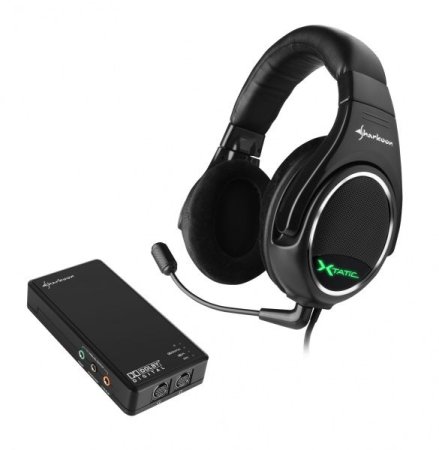 Гарнитура проводная Sharkoon X-Tatic Digital 5.1 Xbox360/PS3/PC/Mac (Xbox 360) 
