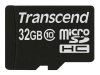 MicroSD Карта памяти 32GB Transcend Class 10 без адаптера (PC) 