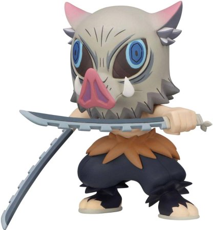 Фигурка Good Smile Company SEGA: Иноске Хашибира с мечами (Hikkake Hashibira Inosuke) Истребитель демонов (Demon Slayer Kimetsu no Yaiba) (4580736401129) 12 см