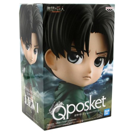 Фигурка Banpresto Q Posket: Леви Вер А (Levi (Ver.A)) Атака титанов (Attack On Titan) (0045557105259) 14 см