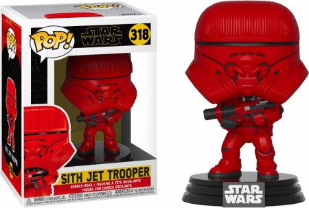  Funko POP! Bobble:    9 (Star Wars Ep 9):    (Sith Jet Trooper) (39880) 9,5 