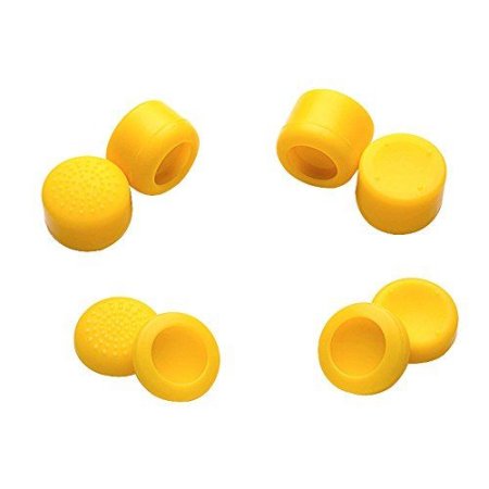  Накладки на стики геймпада Cover for Stick Silicon 8 in 1 Orange (8 шт) 
