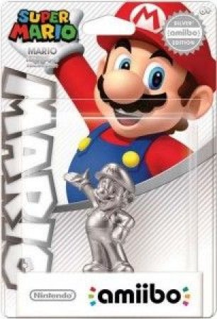 Amiibo:     (Silver Mario) (Super Mario Collection)