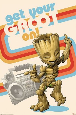   Maxi Pyramid:   (Guardians Of The Galaxy)    (Get Your Groot On) (PP34562) 91 