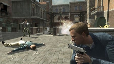 James Bond 007: Квант Милосердия (Quantum Of Solace) Русская Версия (Xbox 360) USED Б/У