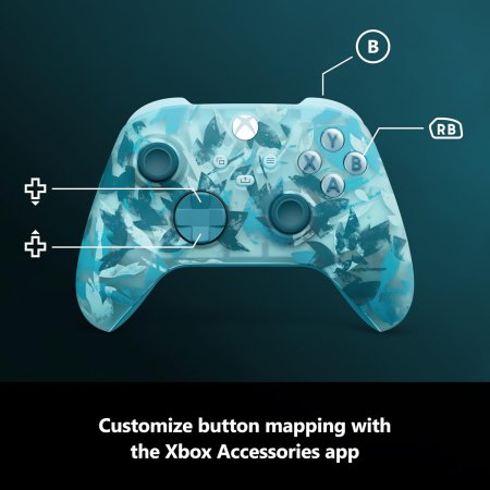 Геймпад беспроводной Microsoft Xbox Wireless Controller Ice Breaker Оригинал (Xbox One/Series X/S/PC) 