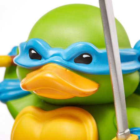 Фигурка-утка Numskull Tubbz: Леонардо (Leonardo) Черепашки-ниндзя (Teenage Mutant Ninja Turtles TMNT) 9 см Персонажи игр