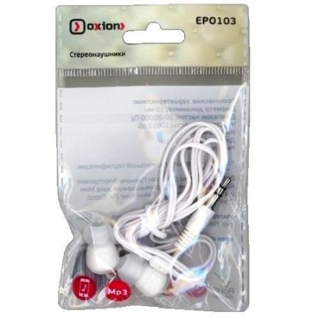 Наушники OXION EPO103, белые (PC) 