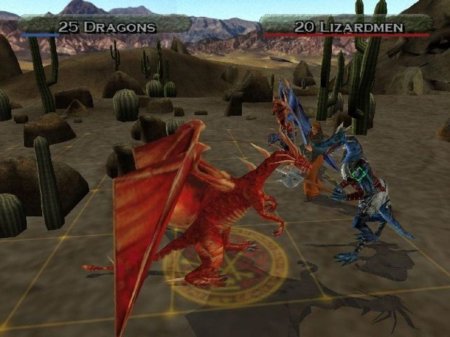 Heroes of Might and Magic: Quest for the Dragon Bone Staff (PS2) USED Б/У 