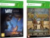 Игровая приставка Игровая приставка Microsoft Xbox 360 Slim E 500Gb Rus Blue (Голубой) + Игра Toy Soldiers + Игра Max:The Curse of Brotherhood 