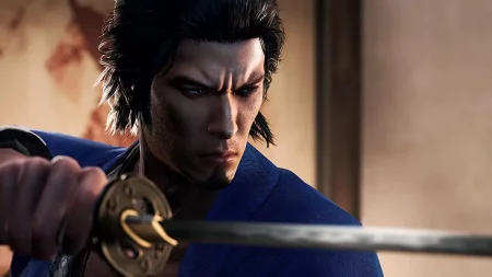 Игра Like a Dragon: Ishin! (PS4/PS5) USED Б/У Playstation 4