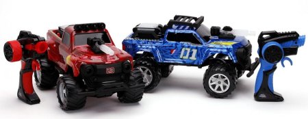  Набор из двух Р/У машинок Jada Toys: Грузовики (Trucks) Боевые машины (Battle Machines) (31697/31698) 1:16