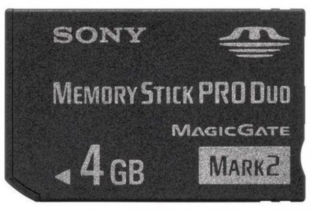   (Memory Card) Sony Memory Stick PRO-HG DUO 4 GB  (PSP) USED / 