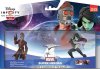 Disney. Infinity 2.0: Набор 2 персонажа + 1 локация: Герои (Звёздный лорд, Гамора) Локация (Стражи Галактики) USED Б/У