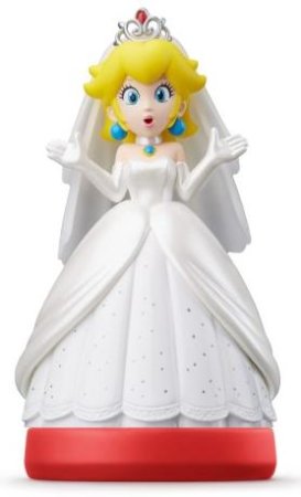 Amiibo:    (Peach)   (Wedding Outfit) (Super Mario Odyssey Collection)