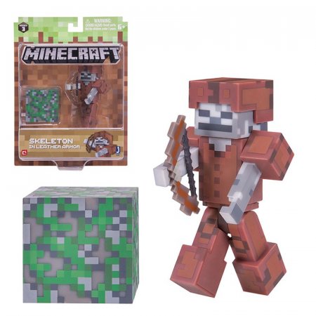  Minecraft Skeleton in Leather Armor 8