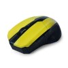 Мышь беспроводная CBR CM-547, жёлтая (PC) 