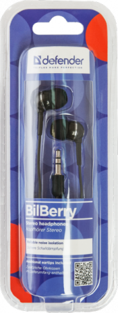 Наушники DEFENDER BilBerry, чёрные (PC) 