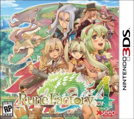   Rune Factory 4 (NTSC For US) (Nintendo 3DS)  3DS