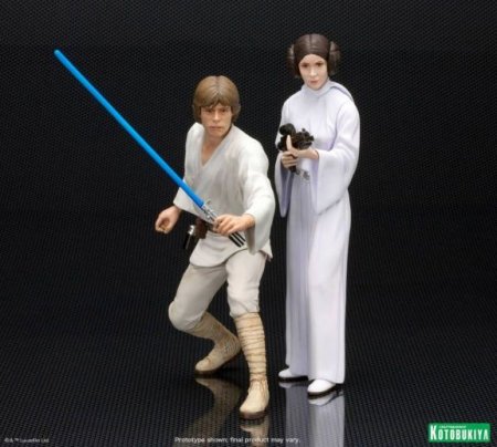   Star Wars Luke Skywalker and Princess Leia 16 
