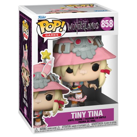 фигурки Фигурка Funko POP! Games: Крошка Тина (Tiny Tina) Крошка Тина Страна Чудес (Tiny Tina’s Wonderland) (59331) 9,5 см