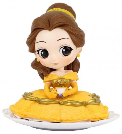  Banpresto Q Posket Sugirly Disney Characters:  (Belle (A Normal color))    (Beauty and the Beast) (82756P (35778)) 14 