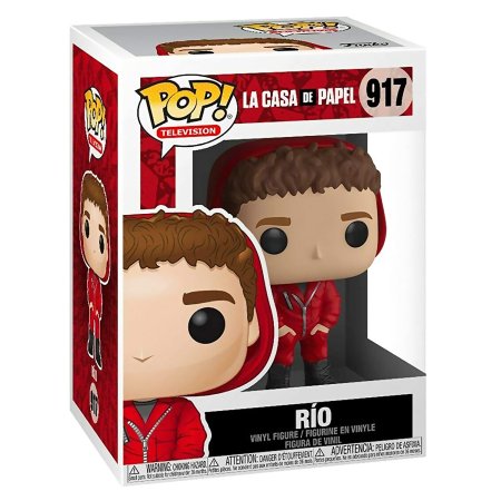 фигурки Фигурка Funko POP! TV: Рио (Rio) Бумажный дом (Ла Каса Де Папель) (Money Heist (La Casa De Papel)) ((917) 44198) 9,5 см