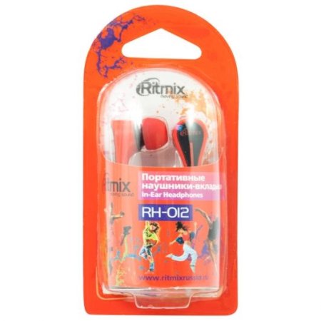 Наушники RITMIX RH-012, чёрные (PC) 
