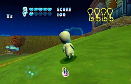 Casper And The Ghostly Trio (PS2) USED Б/У