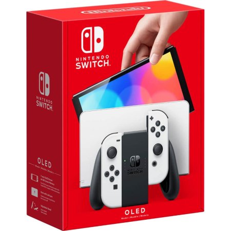 Игровая приставка Nintendo Switch OLED White (Белая) HK