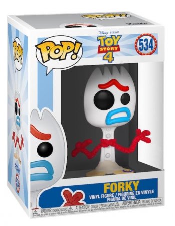  Funko POP! Vinyl:  (Forky (Exc))   4 (Toy Story 4) (37468) 9,5 