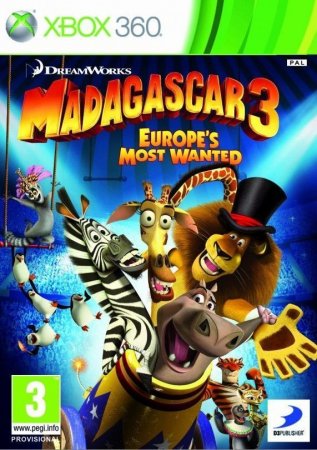  3 (Madagascar 3) The Video Game   (Xbox 360)