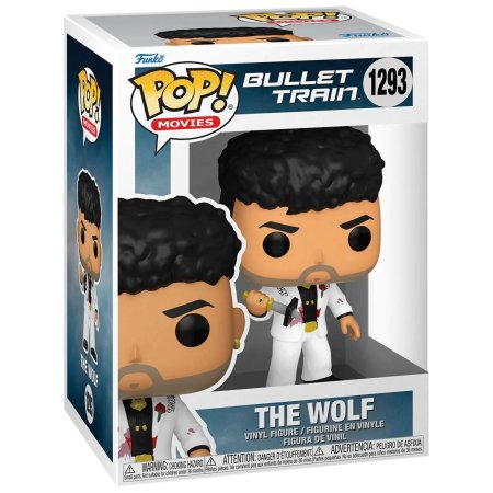 фигурки Фигурка Funko POP! Movies: Волк (The Wolf) Быстрее пули (Bullet Train) ((1293) 65740) 9,5 см