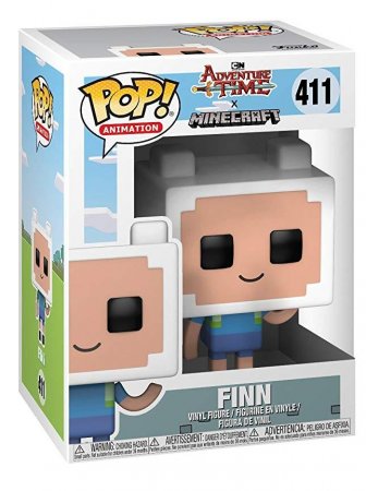  Funko POP! Vinyl:  (Finn)  / 1  (Adventure Time/Minecraft S1) (32235) 9,5 