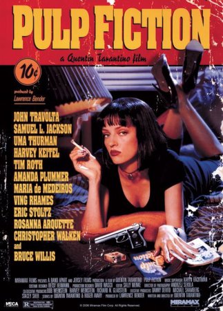 Постер Giant Pyramid: Обложка (Cover) Криминальное чтиво (Pulp Fiction) (GPP51004) 140 см