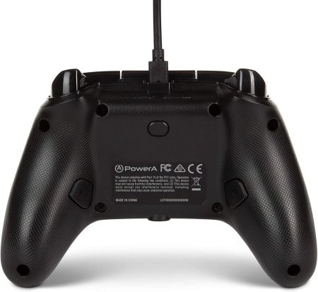 Геймпад проводной PowerA Enhanced Wired Controller for Xbox Series X/S (1521745-02) Arc Lightning (Дуговая молния) Оригинал (Xbox One/Series X/S/PC) 