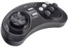 Игровая приставка 16 bit Sega Retro Genesis Modern Wireless (170 в 1) + 170 встроенных игр + 2 беспроводных геймпада (Черная)