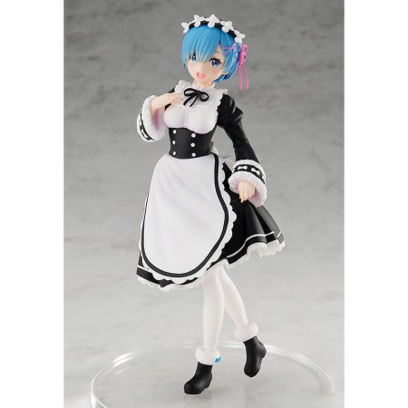 Фигурка Good Smile Company Pop Up Parade: Рем (Rem) Жизнь с нуля в альтернативном мире (Re:ZERO Starting Life in Another World Ice Season Ver.) (4580416942881) 17 см 