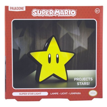  Светильник Paladone: Супер звезда (Super Star) Супер Марио (Super Mario) (PP5100NN) 25 см