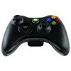 Геймпад беспроводной Wireless Controller для Xbox 360 (Чёрный) + Аккумулятор + Зарядка (Xbox 360) 