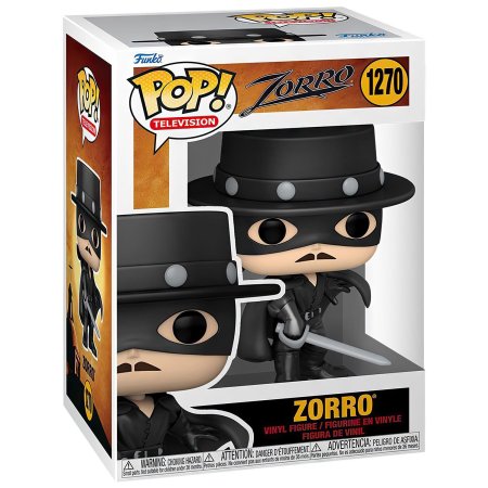 фигурки Фигурка Funko POP! TV: Зорро (Zorro) Юбилей Зорро (Zorro Anniversary) ((1270) 59318) 9,5 см